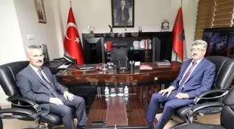 Vali Bilmez'den Emniyet Müdürü Karabağ'a ziyaret