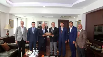 Başkan Er'den Şırnak Valisi Pehlivan'a ziyaret