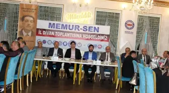 Memur-Sen il divan toplantısı yapıldı