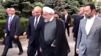 Ruhani ile Putin nükleer anlaşmayı görüştü