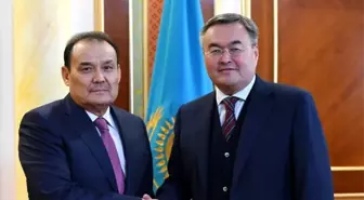Türk Konseyi Genel Sekreteri, Kazakistan Dışişleri Bakanı ile bir araya geldi