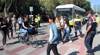 Konya'da 'yaya güvenliği' nöbeti başladı