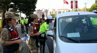 Mardin'de 'yaya geçidi nöbeti' etkinliği