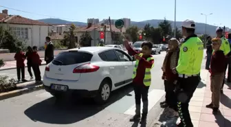 Yozgat'ta 'Yaya Geçidi Nöbeti' farkındalık etkinliği