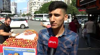 Adana zabıta seyyar satıcının incirlerini döktü, çevredekiler tepki gösterdi