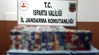 Jandarma hırsızı yakaladı, bin 658 paket sigara ele geçirdi