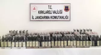 Kırklareli'de kaçak içki operasyonu