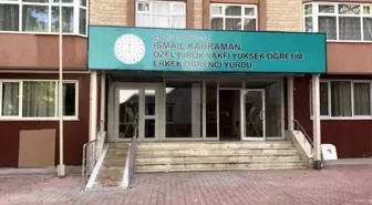 İsmail Kahraman erkek öğrenci yurdu açıldı