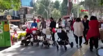 Burdur babalar boş pusetlerle yarıştı