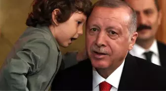 Erdoğan, Hakan Çavuşoğlu'nun oğluyla çektirdiği fotoğrafı 'Anlaşıldı' notuyla paylaştı