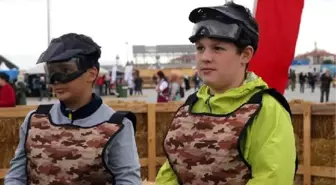 Bilal erdoğan ile berat albayrak'ın oğullarının renkli okçuluk mücadelesi