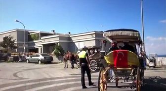 Adalar'da faytonlara 'dumansız hava sahası' denetimleri