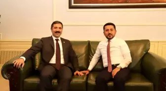 AK Parti milletvekili Sırakaya, Nevşehir Belediyesini ziyaret etti