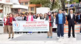 Lapseki'de 'Amatör Spor Kulüpleri Haftası' faaliyetleri