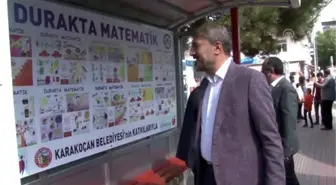 Durakta bekleyenlere matematiği sevdiren proje