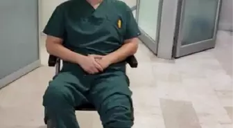 Hasta yakınlarının dövdüğü doktorun ayağı kırıldı