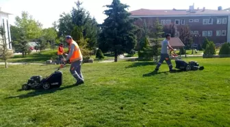 Pursaklar'da parklara yoğun bakım