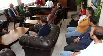 Esnaftan Kaymakam Savar'a ziyaret