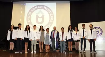 ADÜ Tıp Fakültesi'nde beyaz önlük giyme töreni yapıldı