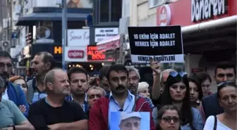 Ankara tren garı saldırısında ölen 103 kişi anıldı