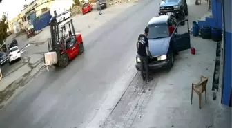 Çaldıkları kasayı forkliftle taşıyan soyguncular yakalandı