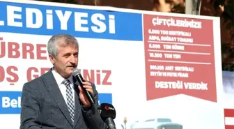 Çiftçi dostu başkan, desteğini sürdürüyor