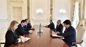 Cumhurbaşkanı Aliyev, Milli Eğitim Bakanı Selçuk'u kabul etti