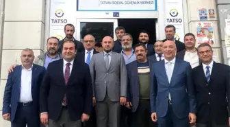 KOSGEB heyetinden Tatvan'a ziyaret