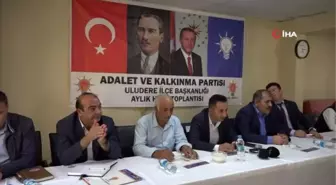 Uludere'de halk toplantısı yapıldı