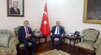 Başkanı Taş'tan Konya Valisi Toprak'a ziyaret