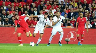 EURO 2020 Elemeleri: Türkiye: 0 - Arnavutluk: 0 (İlk yarı)