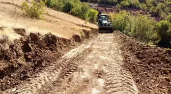 Hadim'de yol bakım çalışmaları