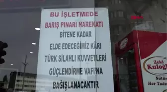 Sivas'ta fırın işletmecisi gelirini mehmetçiğe bağışlayacak