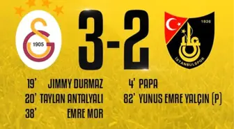 Galatasaray - İstanbulspor: 3-2