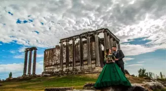 Aizanoi Antik Kenti gelin ve damat adaylarının gözdesi