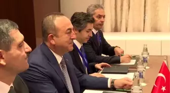 Çavuşoğlu-Tleuberdi görüşmesi - BAKÜ