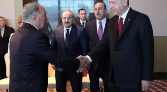 Cumhurbaşkanı Erdoğan, Kazakistan kurucu Cumhurbaşkanı Nazarbayev ile görüştü