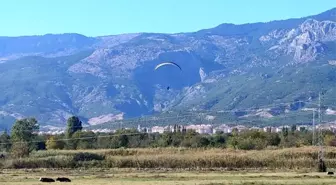 Kargı yamaç paraşütünde Ölüdenize rakip