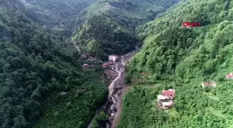 Rize karadeniz'de orman varlığı yok olan arazilerde sel ve heyelanlar artıyor