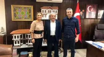 Bilecikspor Başkanı Avcı'dan Belediye Başkanı Şahin'e ziyaret