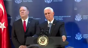 Pence: 'Türkiye ve ABD, güçlü dostlukları sayesinde anlaşmaya vardı'