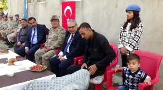 Vali Gündüzöz ve güvenlik güçlerinden 'Barış Pınarı' gazisine ziyaret