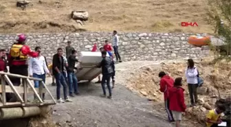 Van-türkiye rafting şampiyonası 2'inci ayak yarışmaları bahçesaray'da başladı