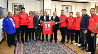 Trakya Veteran Futbol Takımı'ndan ziyaretler