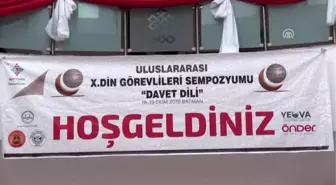 'Uluslararası 10. Din Görevlileri Sempozyumu'