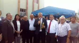 İlk hasat zeytinyağı 13 bin 500 TL'ye satıldı, geliri Mehmetçiğe bağışlandı