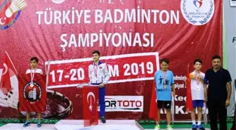 11 Yaş Altı Türkiye Badminton Şampiyonası sona erdi