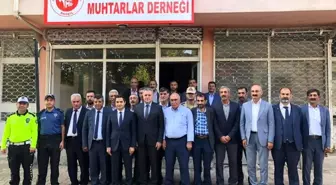 Kaymakam Oğuz Cem Murat, muhtarlarla buluştu