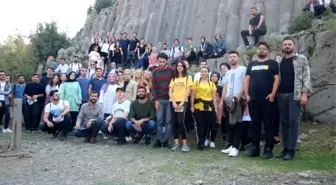 Coğrafya bölümü öğrencileri, Kula Jeoparkı'nı yerinde inceledi