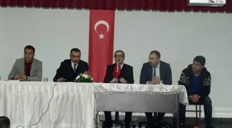 Kaymakam Çelik muhtarlarla bir araya geldi
